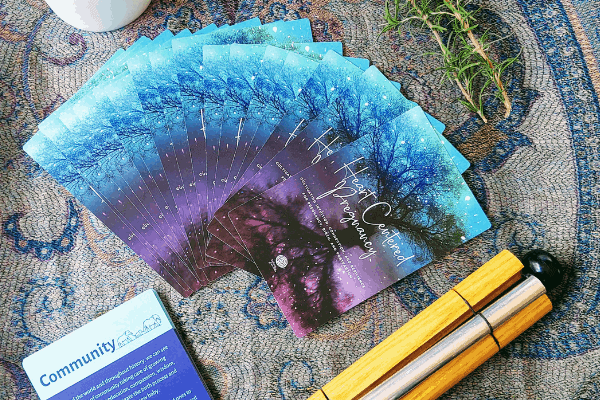 heart centered pregnancy deck